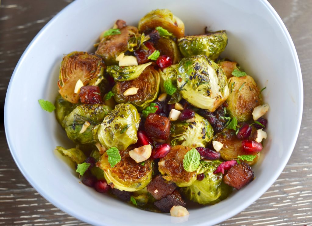Brussels Sprouts Pomegranate Pancetta 2