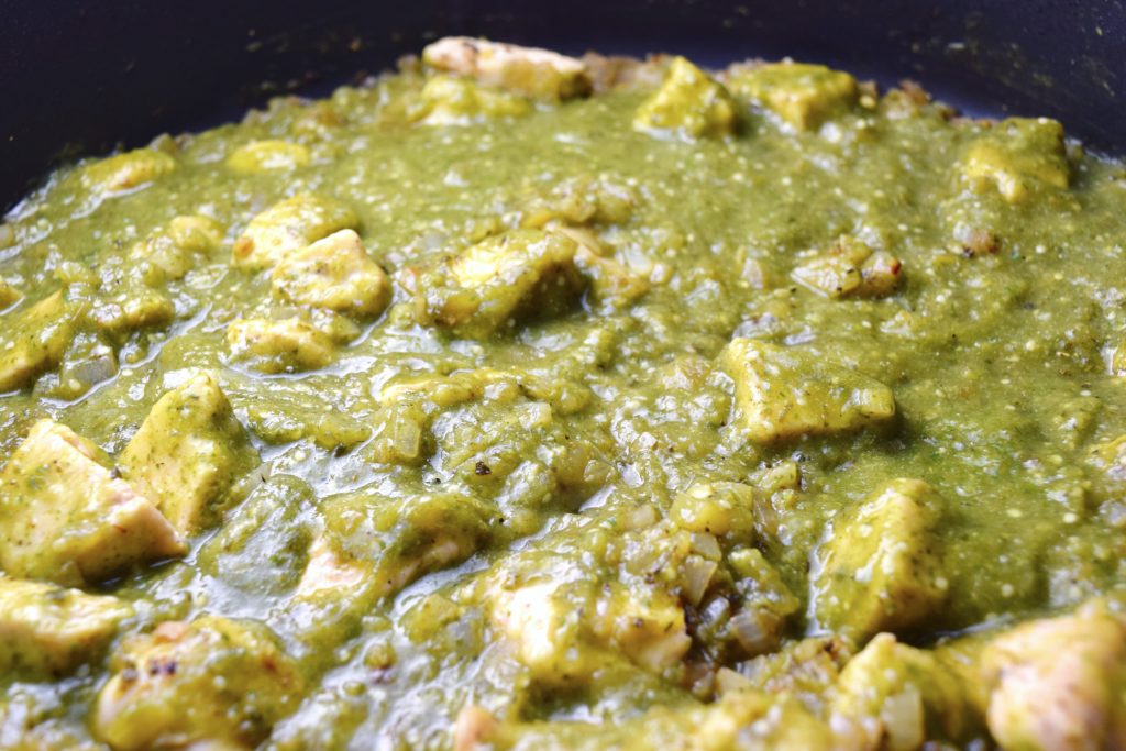 Chile Verde Before Stock