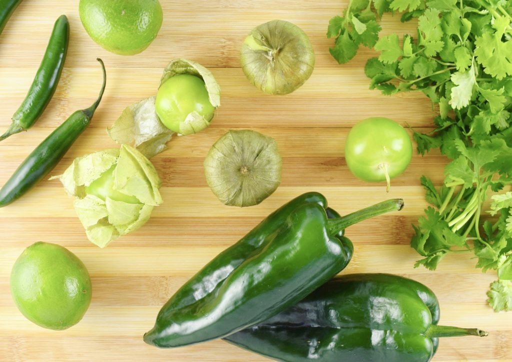 Components for Salsa Verde