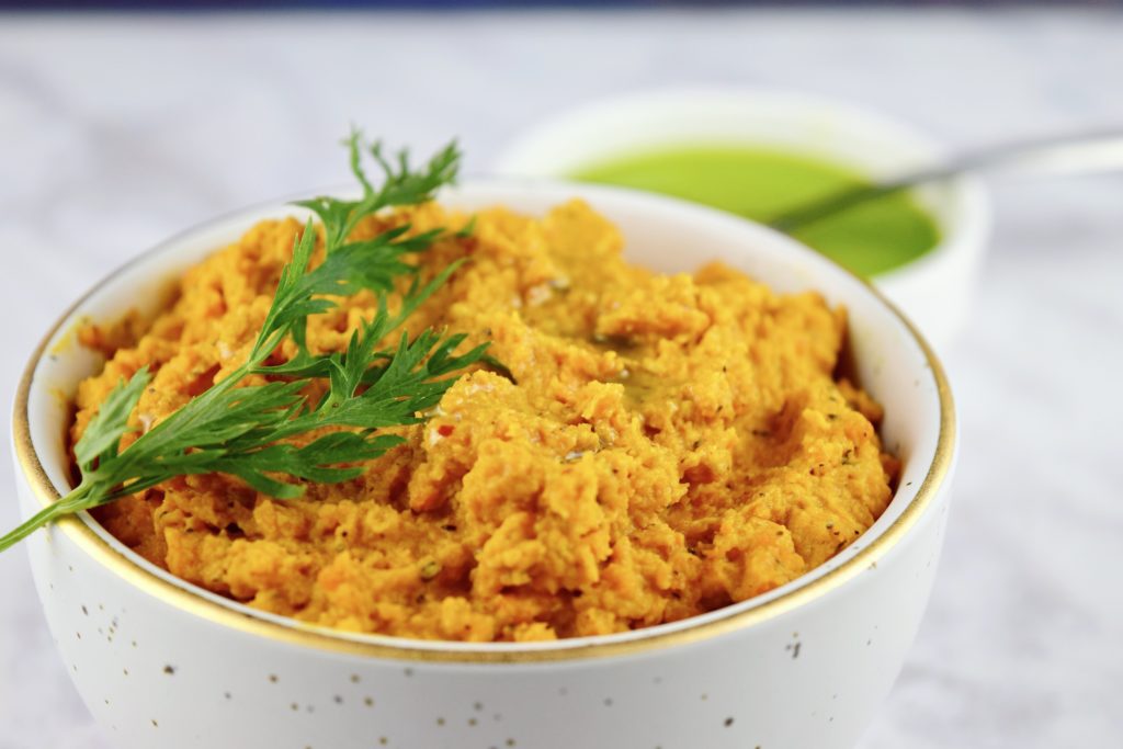 Roasted Carrot Pâté with Middle Eastern Spices